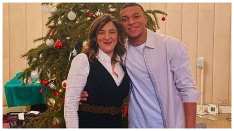 how old is kylian mbappe's mother